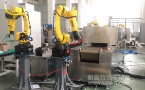 NMT-ZP-108 疫苗玻璃瓶小型預(yù)熱加固化自動裝配線(蘇州?？松?
